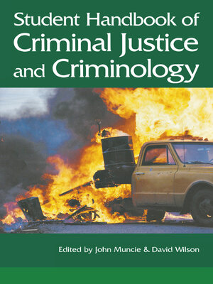 cover image of Student Handbook of Criminal Justice and Criminology